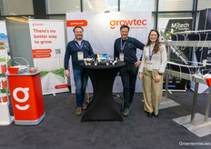 Robin Dirks, Jurnjan van den Bremer, and Nicole Kuleshova Shalumov from Growtec. This week, we published an article about one of their recent projects: https://www.hortidaily.com/article/9590583/cucumber-greenhouse-now-finally-converted-into-strawberry-cultivation/ .