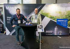 Ruud van Aperen and Peter van den Bemd from MJ tech.