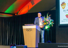 Once again, flowers for Ad van Laarhoven, as he has done a lot for the international sector as well.