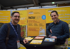 Andreas Hoffelner from Hoffelner Landesprodukte visits Jan Bocker from Biolchim.