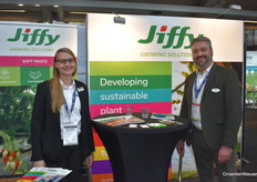 Sophia Sorg and Stephen Godfrey from Jiffy.