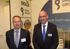 Arjan van der Klaauw (Prins Group) and Harald Buitenweg (Stolze)