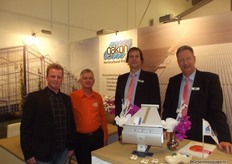 Berry Koppert, André Koppert, Olaf Mos and Pieter van Berchum