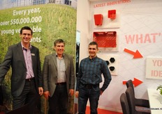 International team of Beekenkamp. Frank Vriends, Daniel Thalmann and Wolfgang Glissman