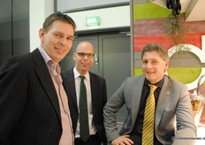 Tomato grower Peter Duijvestijn (Duijvestijn Tomaten) and Jacco Vooijs (Harvest House)