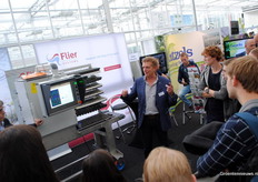 William Gitzels has a nursery, but is also very active with Gitzels Breeding Services, which provide all kinds of services to seed companies. Here he explains about the Germination Vision System.