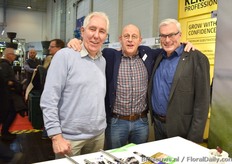 The three musketeers: Edwin Dekker (FDG Systems), Aad Verduijn (MJ Tech) & Jan Wijgerse (Paskal)