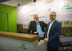 Kurt Cornelissen and Emanuel Marreel from Hortiplan.