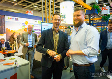 Maren Schoormans from Normec and Michiel Wisse from Robur.