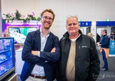 Dirk Aleven, FoodVentures, with Arno van Deursen, Van der Valk.