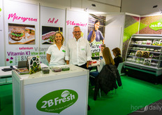 Lilia and Avner Shohet from 2Bfresh. Several of the TAPKIT projects are currently expanding.