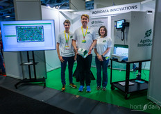 AgriData Innovations: Pim van Geest, William Simmonds, and Anna Zsoldos.