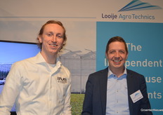 Laurent van der Ende from Hoogendoorn and Tom van Zundert from Looije Agro Technics.