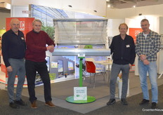 Twan Leurs, Kick Jansen, Oscar Nijman representing Luiten/Saarlucon en Gerdo Wennekers. Gerdo works for Dutch Netting Systems. 