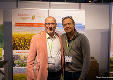 Peter du Croq and Jeroen Horbach from Van der Eng are making their rounds at the trade show.