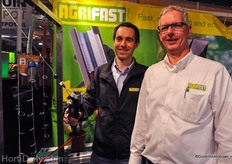 Alberto Lizarraga and Dirk-Jan Haas are the familiar faces of the TOM system, and at the trade show.