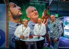 Luc Trines and Frank van der Spek from Enza Zaden received a visit from Rob van Paassen from Biokwekerijn van Paassen.