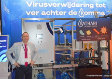 Micha van Nieuwkerk at Kathari from Van der Ende Groep.