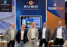 It's a familiar sight, this combined booth. And with familiar faces. PDI, Kubo, and Verkade Klimaat with Kees Verkade, Jeroen de Jonge, Mark Hoogendoorn, Michel Kauderer, and Erwin Adegeest. 