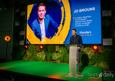Jo Brouns, Flemish Minister for Economy, Innovation, Work, Social Economy and Agriculture