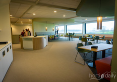 View of the greenhouses