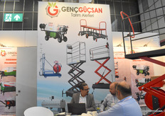 Busy at the booth Gencgucsan