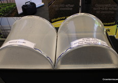 The difference between ordinary film and XL Soft Fruit Solutions' EVO AC film