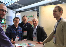 Thijs van Dijk, Henrik Lind, Ronnie Kersten, Teunis Sikma and Ruud Venner with Fresh Forward