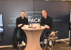 Jan Molenaar and Pierre Hagenaars with Het Packhuys have everything for packing fruit and vegetables