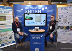 Peter White and Tim Blyth of UK company Soil Moisture Sense are experts in water management