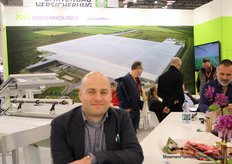 Matthias Haakman (KG Greenhouses, KG Systems). They are celebrating 50 years this year