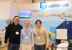 An apethetic father Mark van der Zande (Logitec Plus). His children were also along to IPM to support it in the stand.