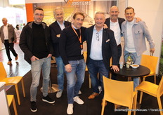 Jeroen van Gaalen (Alweco), Peter den Hartogh (VH Systems), Ton Versteeg (Procul), Lodewijk Wardenburg (Bom Group), Ramon Bol (Alweco) and John Meijer