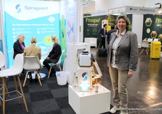 Nancy van der Heden: "Bioline Agrosciences is currently the sleeping giant among beneficial insects." With the Sprayvent, Bioline is launching the first sprayable natural enemies. There are fewer application losses with this: the Phytoseiulus stays on the plants and does not fall to the ground.