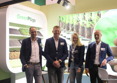 Matthijs van den Berg, Anna Leenheer, Jan Dons and Onno Boeren (Green Products), where they see that peat-free and in-plug cultivation is becoming more common.