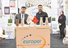Cemal Caglar and his colleague from Europer