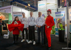 Sazas' absenteeism specialists help entrepreneurs deal with absenteeism. This can be about regulations, but also by taking out absenteeism insurance. Pictured are Zino Belkada, Arnold Jans, and Jeroen Feuerstein