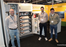 Tom Rozendaal, Hendrik van Dorp and Julian Buitenhuis of Ecopowercell