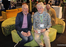 Ton van der Kooy and Peter van Weel both have thumping horticultural hearts