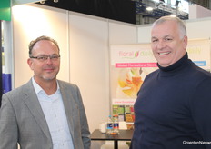 Edwin Langenberg (DLVge) and Marcel Verbeek (Gakon Netafim)