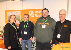 Globe plant: Mirella van Rooyen, Rens Muller, Remco v/d Horst and Henk van Dam