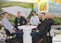Chris Groninger (HCTS), Bernardo and Ferry Greeve, Matthias Haakman and Marco van Trigt (KG)