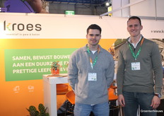 Niels Steenweg and Ardi Luijendijk (Kroes Aannemingsbedrijf)