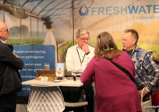Aad van der Starre and Hans Smaal of Freshlight/Freshwater in conversation. Would it be about ionisation?