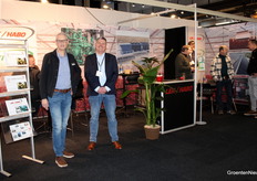 Hennie Kosman and Marcel Zegwaard. Marcel is new to Lek/Habo.