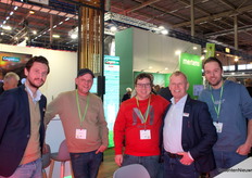 Rick Keijsers (Maurice Kassenbouw), Geert Colbers, Erik Gubbels (Gubbels Kwekerijen), Jos Groenewegen (Maurice Kassenbouw) and Mark Steegh (Gubbels Kwekerijen)