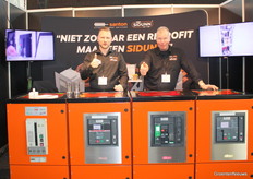 Santon's men had a good time. Pictured: Marco Knippel and Daan Bruins.