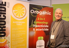 Martien Melissant also took a picture with his son at the fair.