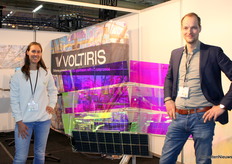 Alja van der Schuren and Kaz Vermeer (Voltiris). This year, practical installations will follow at several horticulturists in the Netherlands and Belgium, as well as a first really big project at a grower in Switzerland.