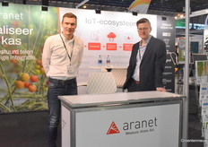 Gints Antoms and Jevgenijs Karklins of Aranet